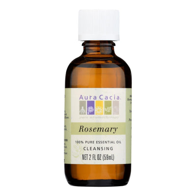 Aura Cacia - 100% Pure Essential Oil Rosemary Cleansing - 2 Oz - Orca Market