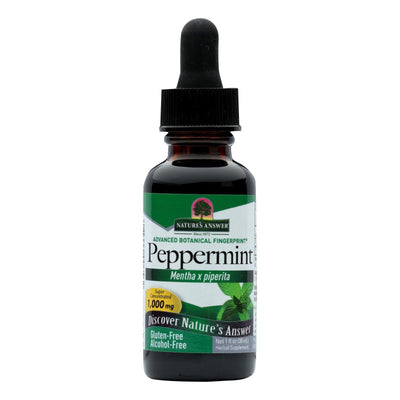 Nature's Answer - Peppermint Leaf Alcohol Free - 1 Fl Oz - Orca Market