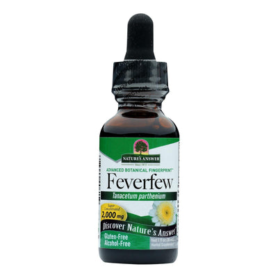 Nature's Answer - Feverfew Leaf Alcohol Free - 1 Fl Oz - Orca Market