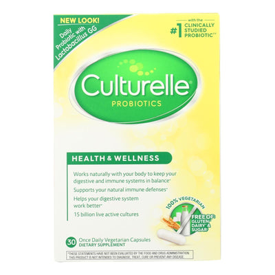 Culturelle - Probiotic - 30 Vegetable Capsules - Orca Market