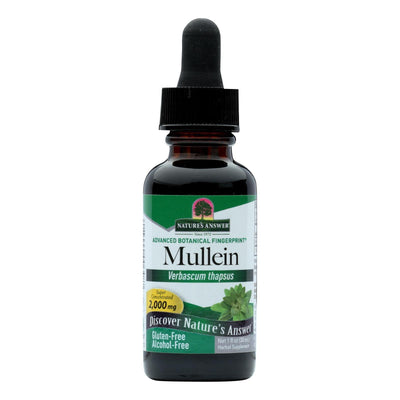 Nature's Answer - Mullein Leaf Alcohol Free - 1 Fl Oz - Orca Market