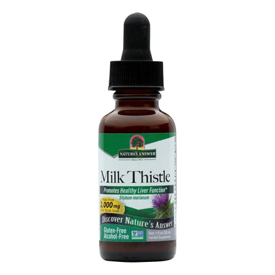 Nature's Answer - Milk Thistle Seed Alcohol Free - 1 Fl Oz - Orca Market