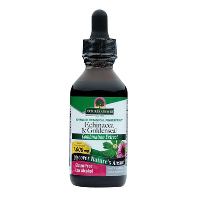 Nature's Answer - Echinacea And Goldenseal - 2 Fl Oz - Orca Market