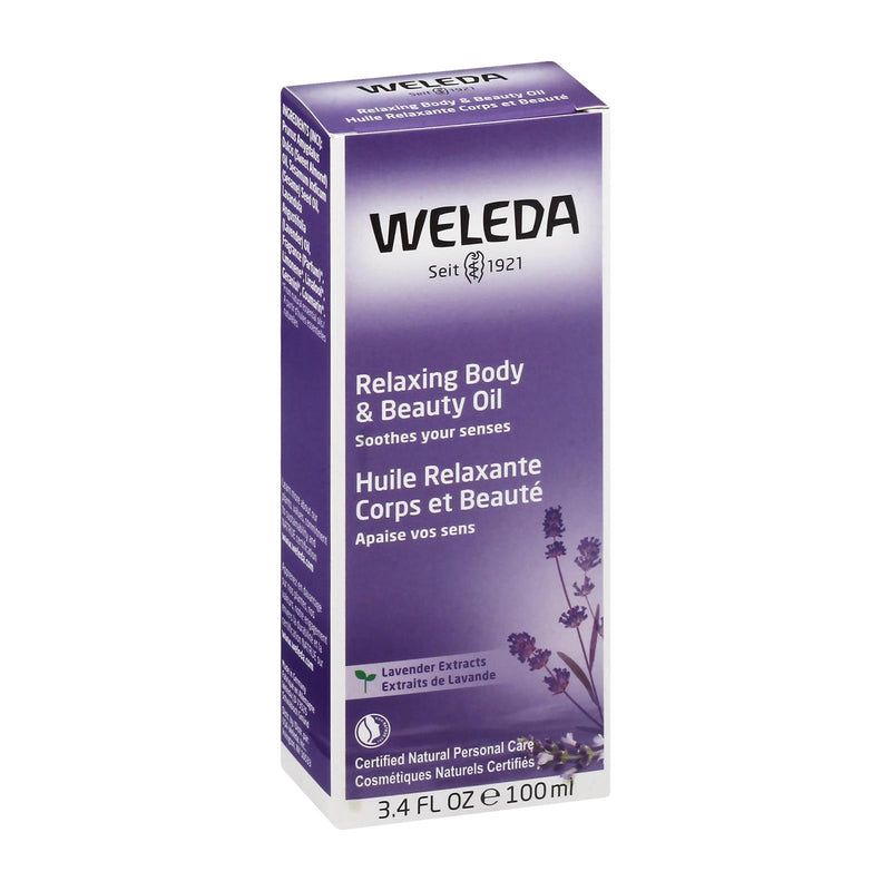 Weleda Relaxing Body Oil Lavender - 3.4 Fl Oz - Orca Market