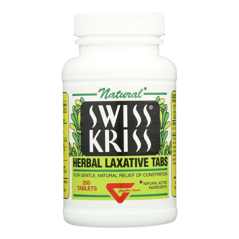 Modern Natural Products Swiss Kriss Herbal Laxative - 250 Tablets - Orca Market