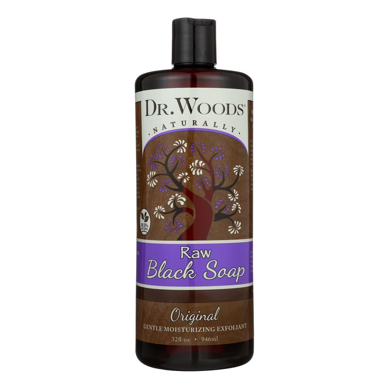 Dr. Woods Pure Black Soap - 32 Fl Oz - Orca Market