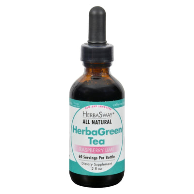 Herbasway Laboratories Herbagreen Tea Raspberry Lime - 2 Fl Oz - Orca Market