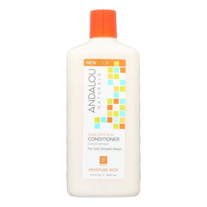 Andalou Naturals Moisture Rich Conditioner Argan And Sweet Orange - 11.5 Fl Oz - Orca Market