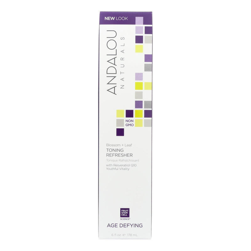 Andalou Naturals Toning Refresher Blossom And Leaf - 6 Fl Oz - Orca Market