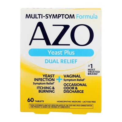 Azo Yeast Plus - 60 Tablets - Orca Market