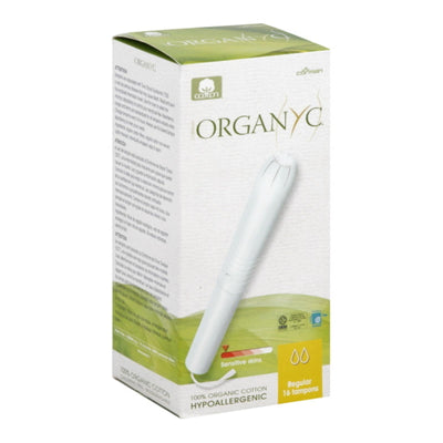 Organyc Cotton Tampons - Regular Apple - 16 Pack - Orca Market