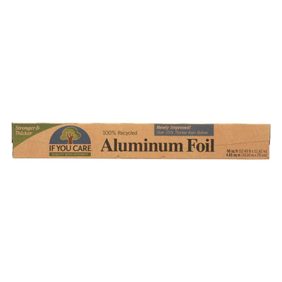 If You Care Aluminum Foil - Recycled - Case Of 12 - 50 Sq. Ft. - Orca Market