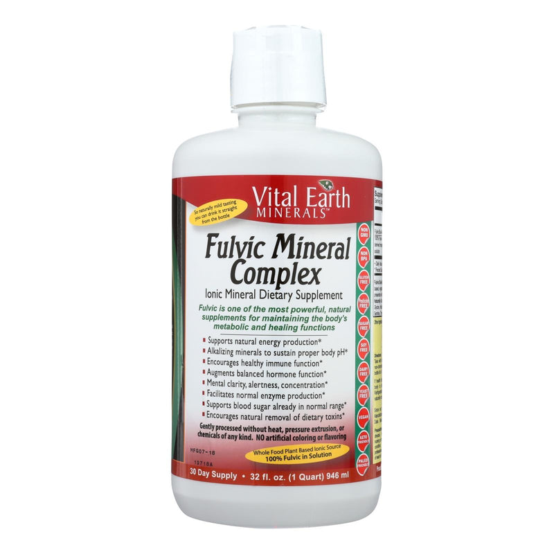 Vital Earth Minerals Fulvic Mineral Complex - 32 Fl Oz - Orca Market