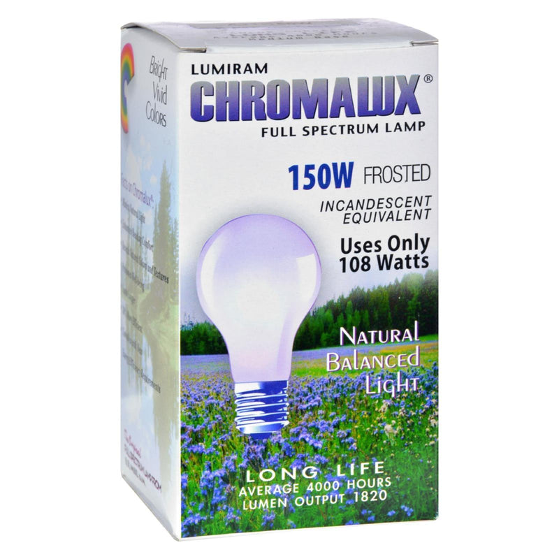 Chromalux Frosted Light Bulb - 150 Watt - 150 Bulb - Orca Market