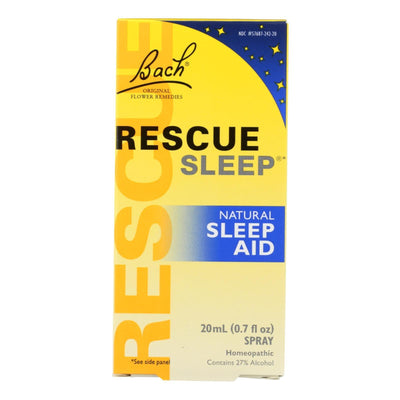 Bach Flower Remedies Rescue Sleep Natural Sleep Aid - 0.7 Fl Oz - Orca Market