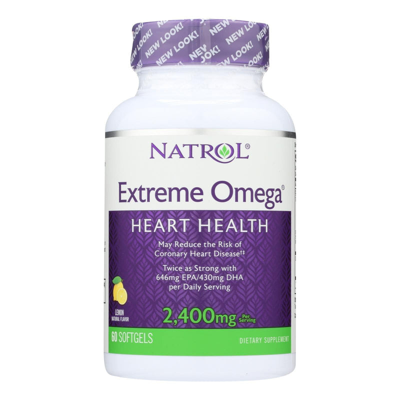 Natrol Extreme Omega - 1200 Mg - 60 Softgels - Orca Market