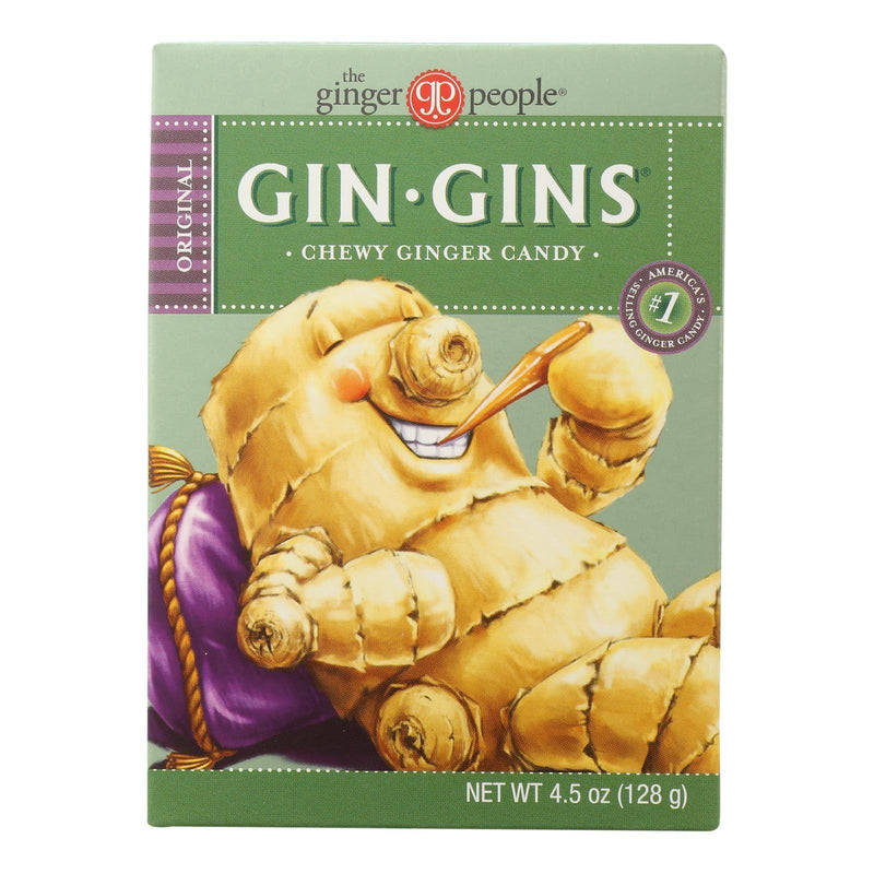 Ginger People Gin Gins Chewy Ginger Candy - 4.5 Oz - Case Of 12 - Orca Market