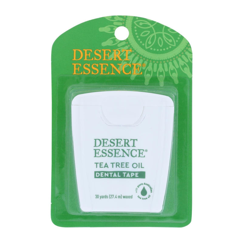 Desert Essence - Tea Tree Oil Dental Tape - 30 Yds - Case Of 6 - Orca Market