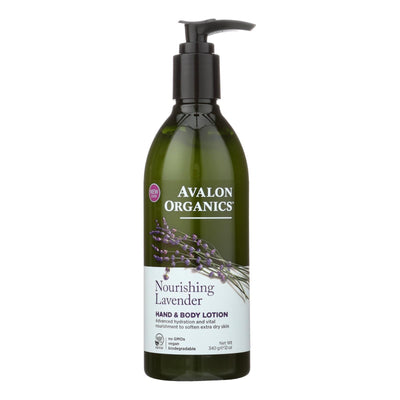 Avalon Organics Hand And Body Lotion Lavender - 12 Fl Oz - Orca Market