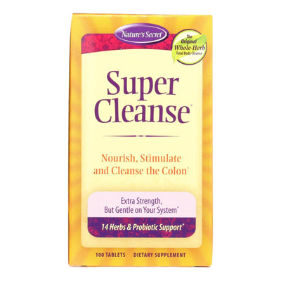 Nature's Secret Super Cleanse - 100 Tablets - Orca Market