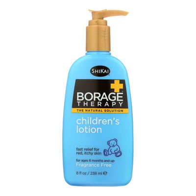 Shikai Borage Therapy Children's Lotion Fragrance-free - 8 Fl Oz - Orca Market