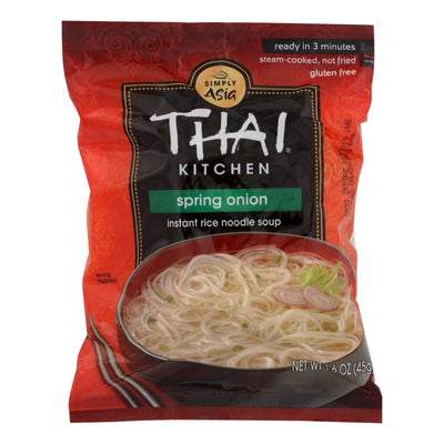 Thai Kitchen Instant Rice Noodle Soup - Spring Onion - Mild - 1.6 Oz - Case Of 6 - Orca Market