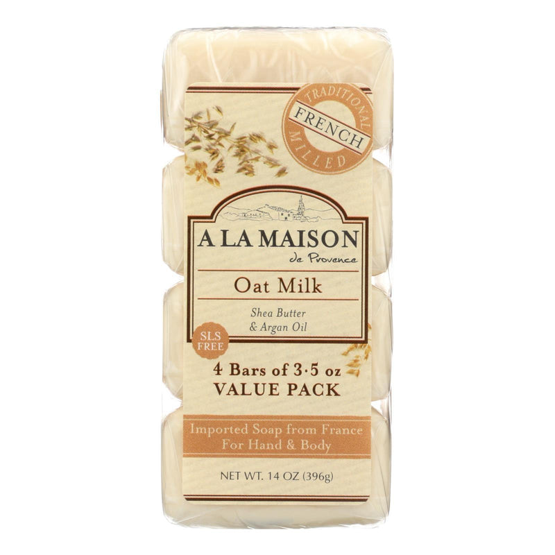 A La Maison - Bar Soap - Oat Milk - Value 4 Pack - Orca Market