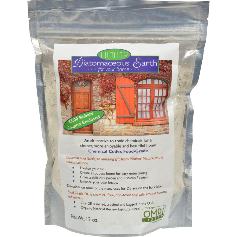 Lumino Diatomaceous Earth For Your Home - 12 Oz - Orca Market