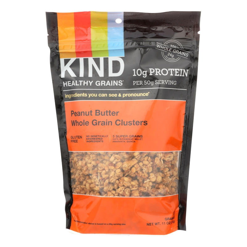 Kind Healthy Grains Peanut Butter Whole Grain Clusters - 11 Oz - Case Of 6 - Orca Market