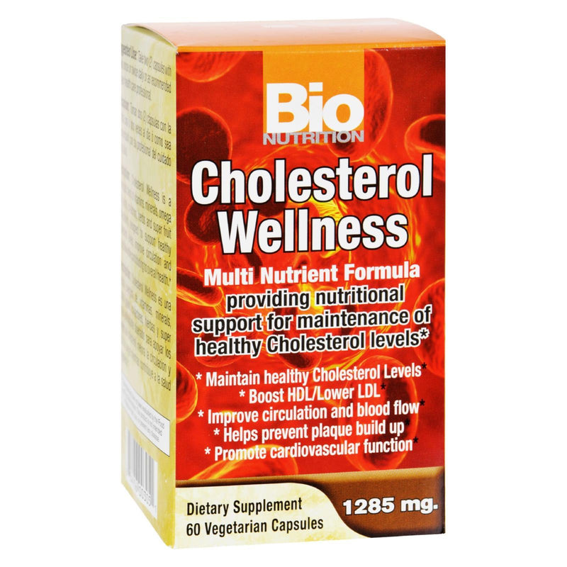 Bio Nutrition - Cholesterol Wellness - 60 Vegetarian Capsules - Orca Market