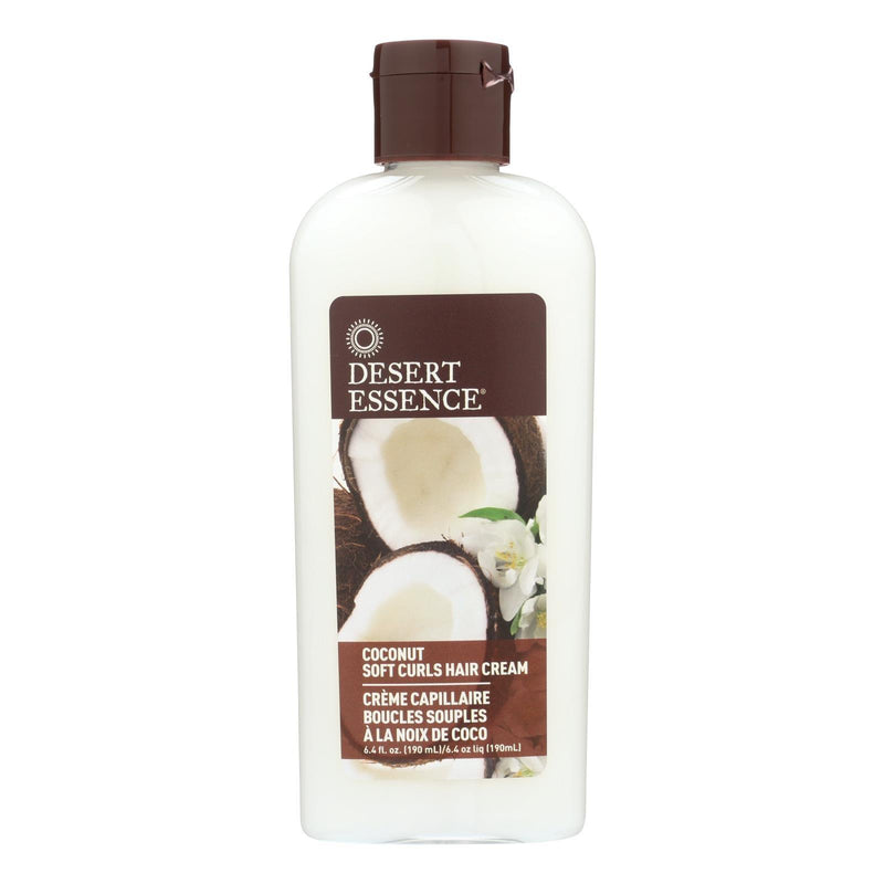 Desert Essence - Soft Curls Hair Cream Coconut - 6.4 Fl Oz - Orca Market