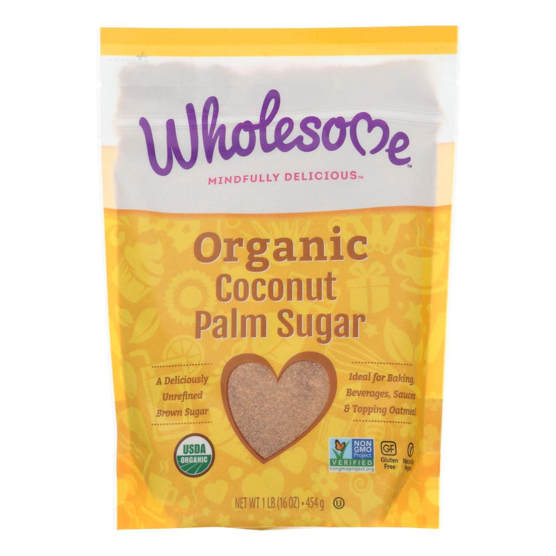 Wholesome Sweeteners Sugar - Organic - Coconut Palm - 16 Oz - Case Of 6 - Orca Market