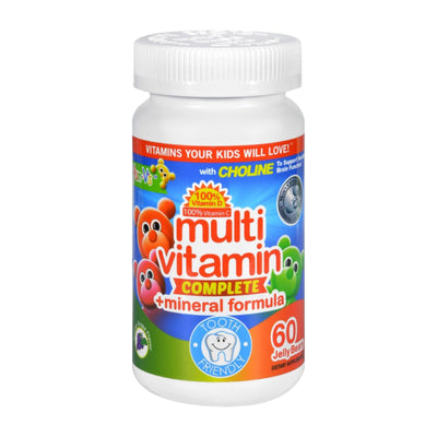 Yum V's Multi Vitamin Plus Mineral Formula Jellies Yummy Grape - 60 Chewables - Orca Market