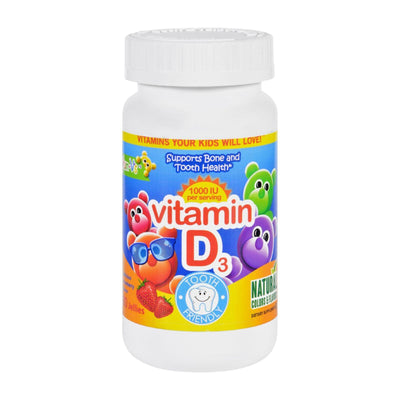 Yum V's Vitamin D Jellies Yummy Berry - 60 Chewables - Orca Market