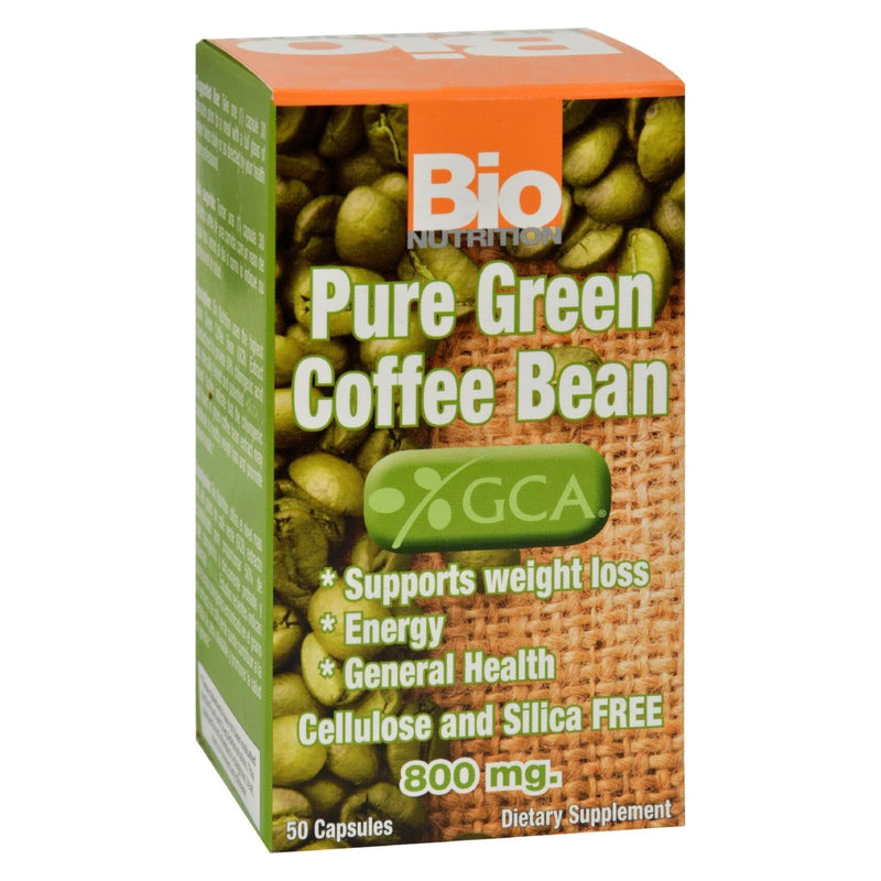 Bio Nutrition - Pure Green Coffee Bean - 50 Gelcaps - Orca Market