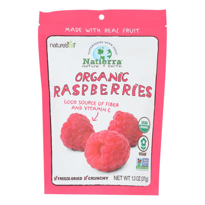 Natierra Freeze Dried - Raspberries - Case Of 12 - 1.3 Oz. - Orca Market