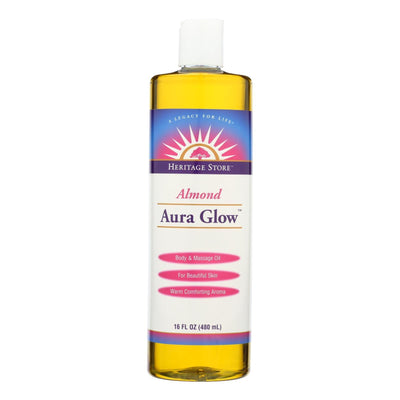 Heritage Products Aura Glow Skin Lotion Almond - 16 Fl Oz - Orca Market