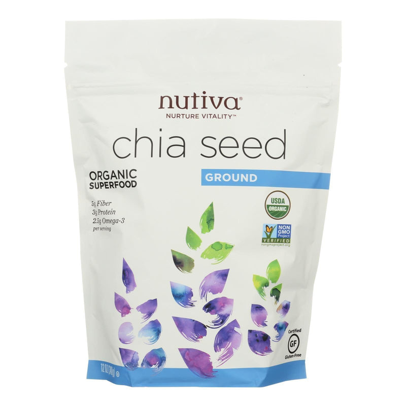 Nutiva Organic Milled Chia Seeds - 14 Oz - Orca Market