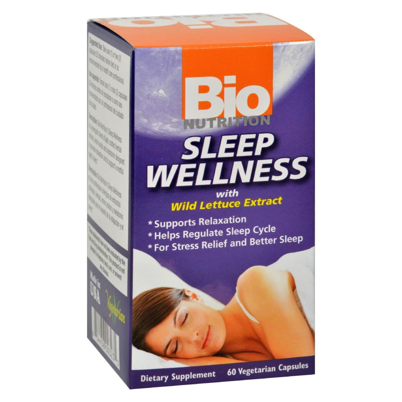 Bio Nutrition - Sleep Wellness - 60 Vcaps - Orca Market