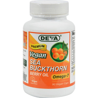 Deva Vegan Vitamins - Sea Buckthorn Oil Vegan - 90 Vegan Capsules - Orca Market