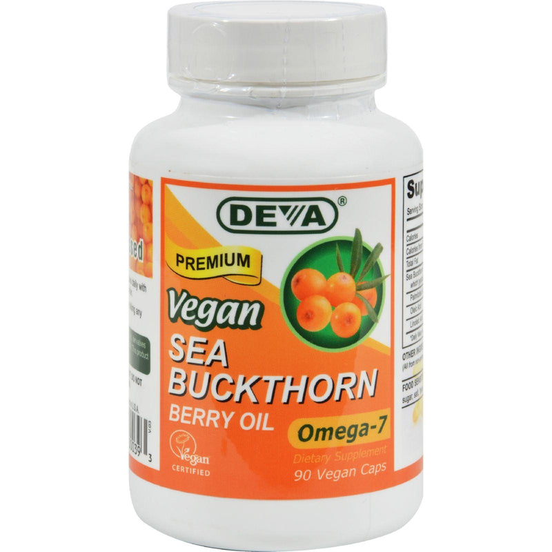 Deva Vegan Vitamins - Sea Buckthorn Oil Vegan - 90 Vegan Capsules - Orca Market