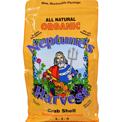 Neptune's Harvest Crab Shell Fertilizer - Orange Label - 4 Lb - Orca Market