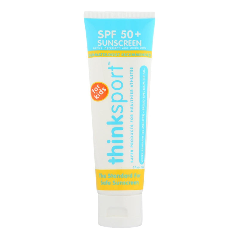 Thinksport Sunscreen - Safe - Kids - Spf 50 Plus - 3 Oz - Orca Market