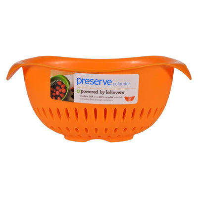 Preserve Small Colander - Orange - 1.5 Qt - Orca Market