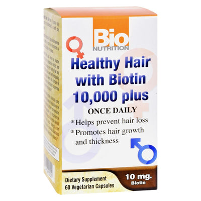 Bio Nutrition - Healthy Hair With Biotin - 60 Ct - Orca Market