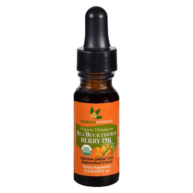 Seabuck Wonders Sea Buckthorn Organic Berry Oil - .45 Fl Oz - Orca Market