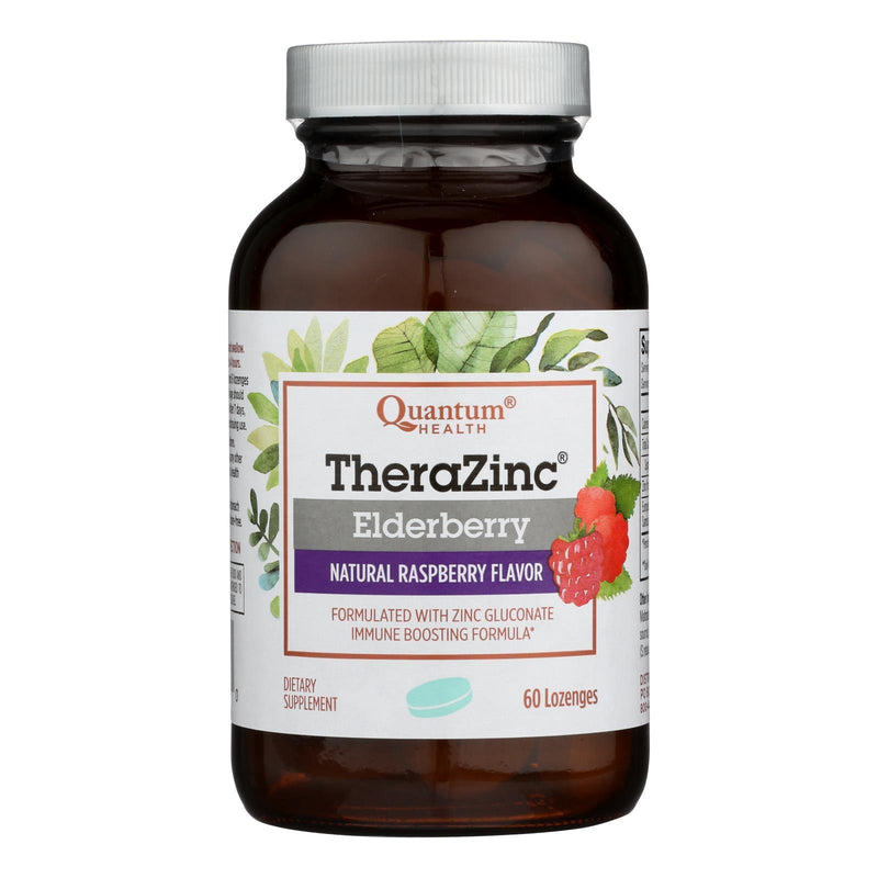 Quantum Research Thera Zinc Lozenges - Elderberry - 60 Lozenges - Orca Market