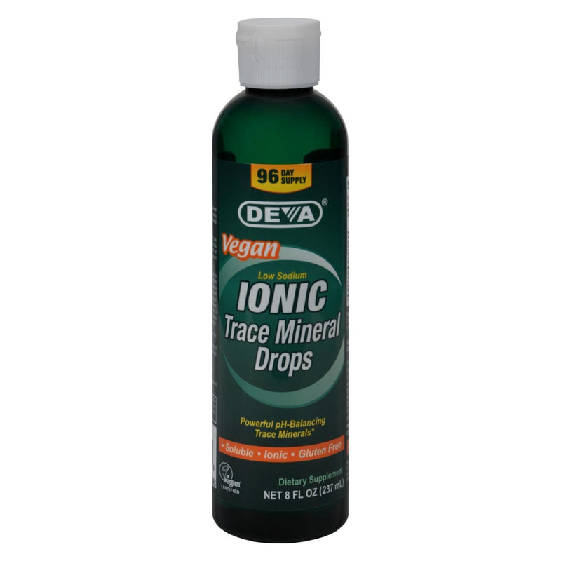 Deva Vegan Vitamins - Ionic Trace Mineral Drops - 8 Fl Oz - Orca Market