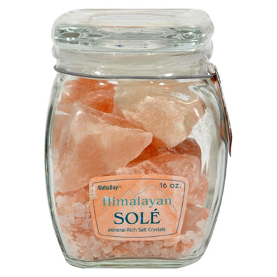 Himalayan Salt Sole Salt Chunks In Jar - 16 Oz - Orca Market