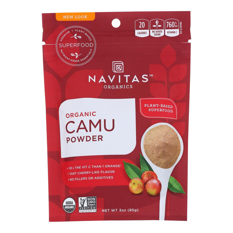 Navitas Naturals Camu Powder - Organic - Raw - 3 Oz - Case Of 6 - Orca Market